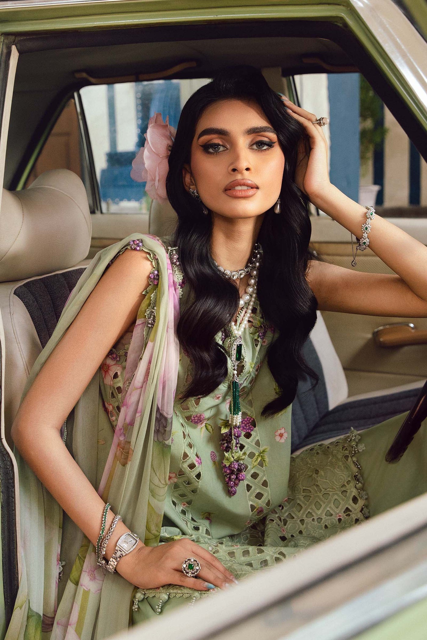 MPTR-2706-A Unstitched - Maria B MPRINTS Collection 2025 - Memsaab Online