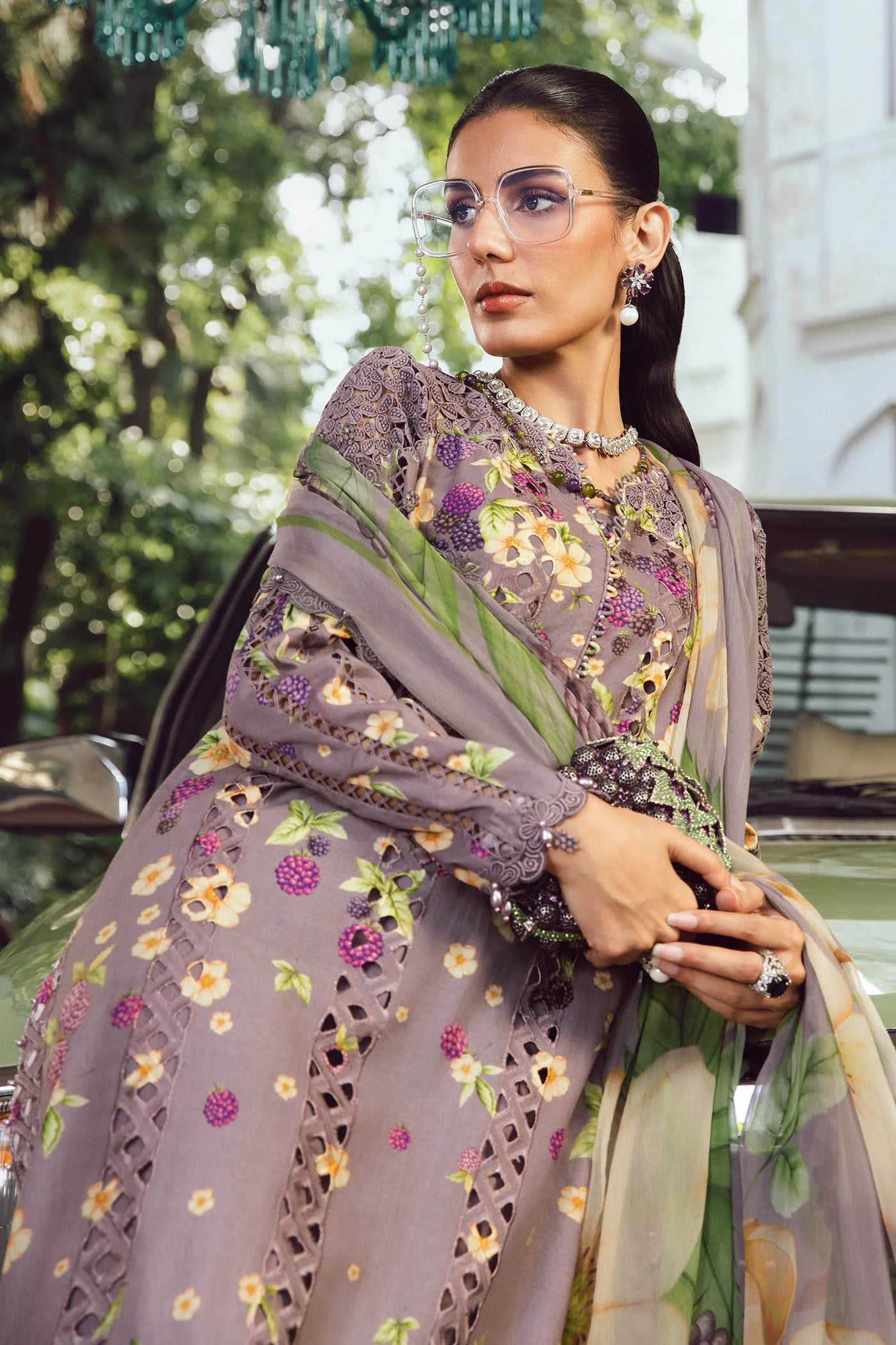MPTR-2706-B Unstitched - Maria B MPRINTS Collection 2025 - Memsaab Online