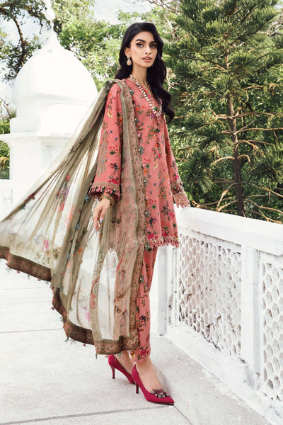 MPTR-2707-A Unstitched - Maria B MPRINTS Collection 2025 - Memsaab Online