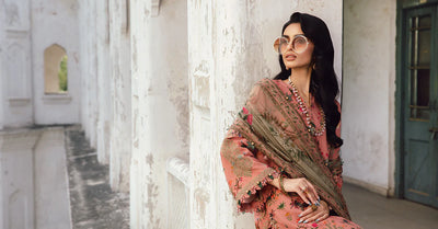 MPTR-2707-A Unstitched - Maria B MPRINTS Collection 2025 - Memsaab Online