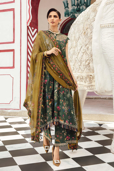 MPTR-2707-B Unstitched - Maria B MPRINTS Collection 2025 - Memsaab Online