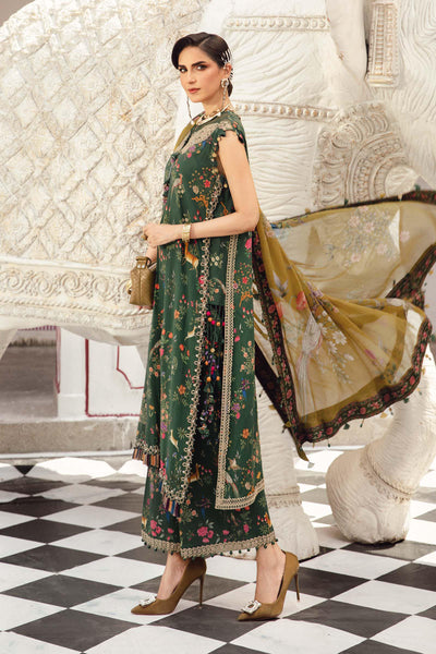MPTR-2707-B Unstitched - Maria B MPRINTS Collection 2025 - Memsaab Online