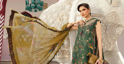 MPTR-2707-B Unstitched - Maria B MPRINTS Collection 2025 - Memsaab Online