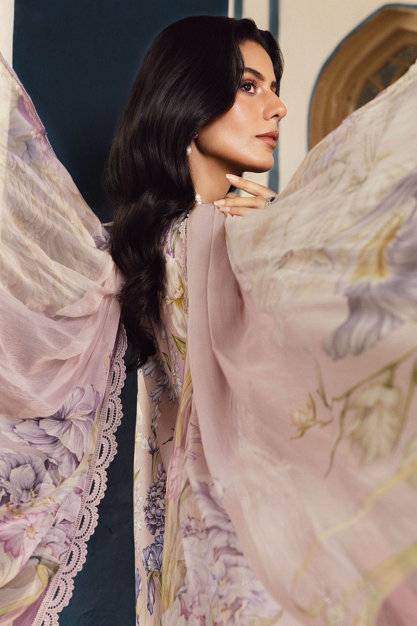 MPTR-2708-A Unstitched - Maria B MPRINTS Collection 2025 - Memsaab Online
