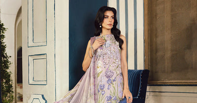 MPTR-2708-A Unstitched - Maria B MPRINTS Collection 2025 - Memsaab Online