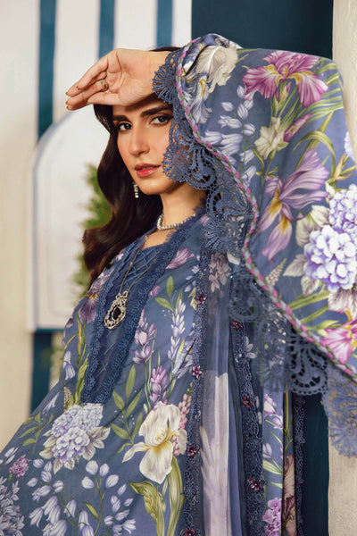 MPTR-2708-B Unstitched - Maria B MPRINTS Collection 2025 - Memsaab Online