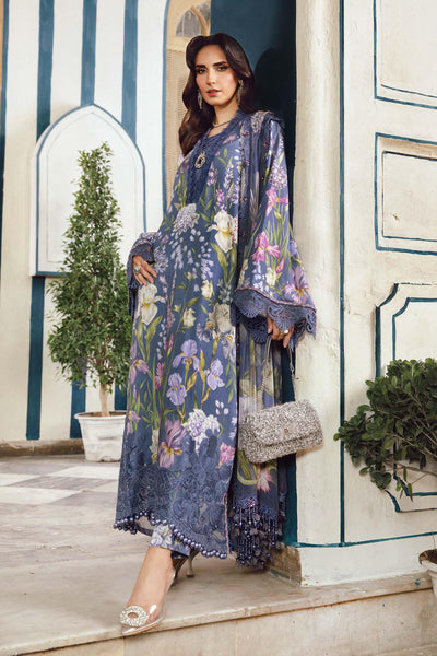 MPTR-2708-B Unstitched - Maria B MPRINTS Collection 2025 - Memsaab Online