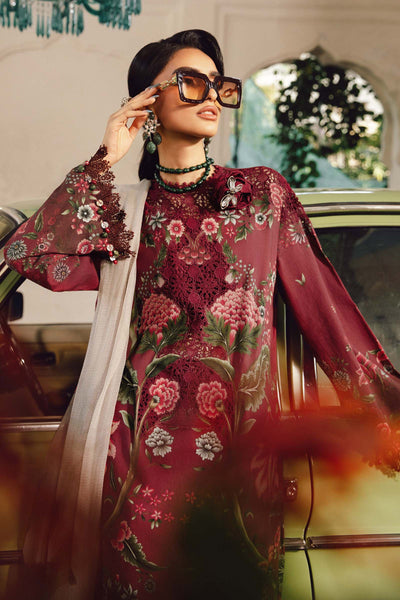 MPTR-2709-A Unstitched - Maria B MPRINTS Collection 2025 - Memsaab Online