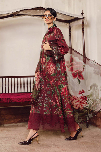 MPTR-2709-A Unstitched - Maria B MPRINTS Collection 2025 - Memsaab Online