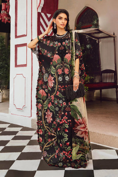 MPTR-2709-B Unstitched - Maria B MPRINTS Collection 2025 - Memsaab Online