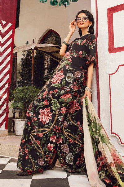 MPTR-2709-B Unstitched - Maria B MPRINTS Collection 2025 - Memsaab Online