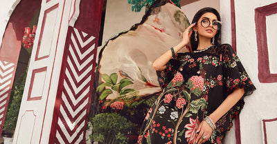 MPTR-2709-B Unstitched - Maria B MPRINTS Collection 2025 - Memsaab Online