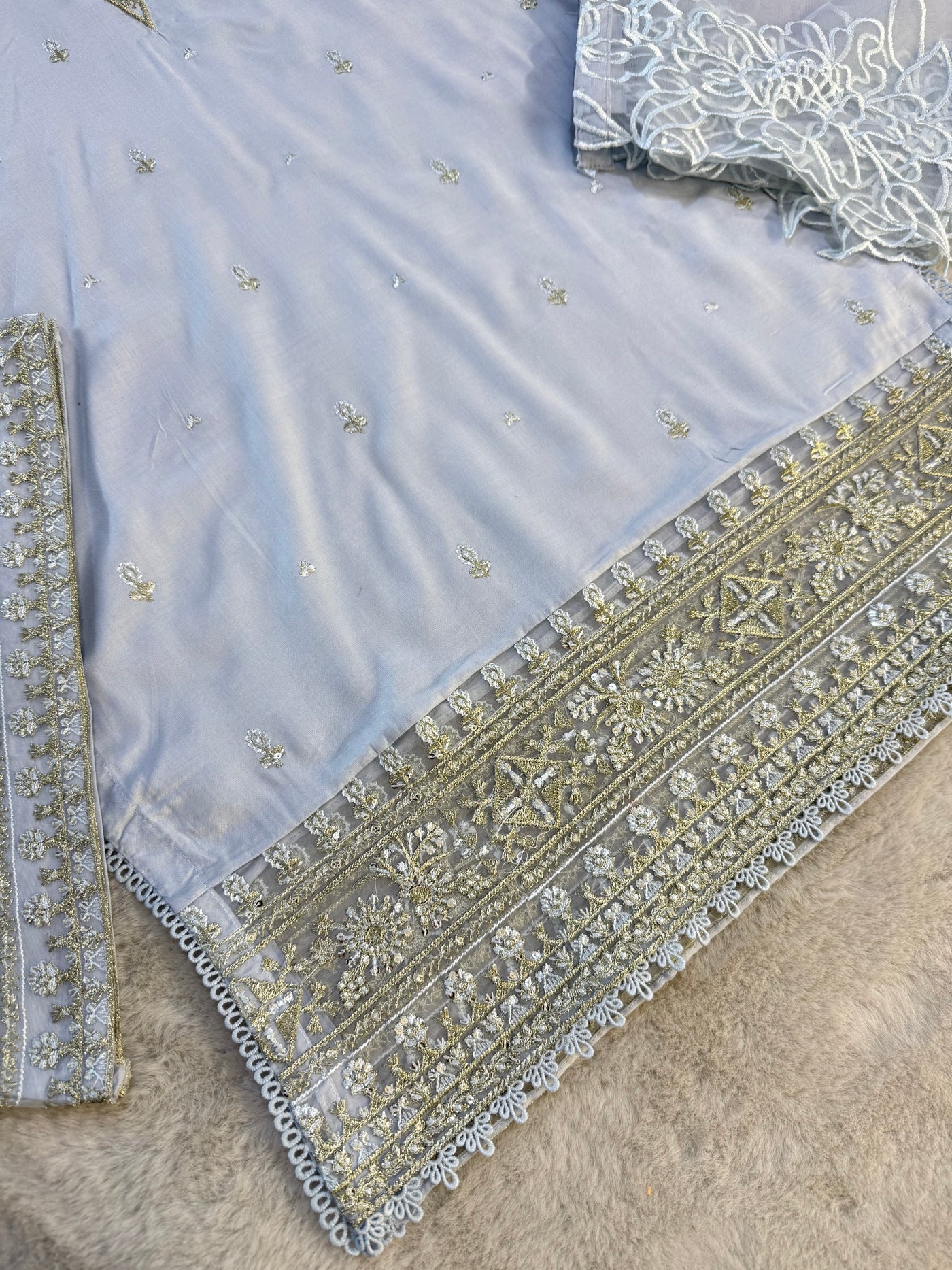 ATR-1167- Readymade Sehrish B Lux Cotton - Memsaab Online