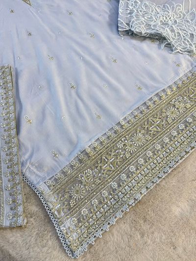 ATR-1167- Readymade Sehrish B Lux Cotton - Memsaab Online