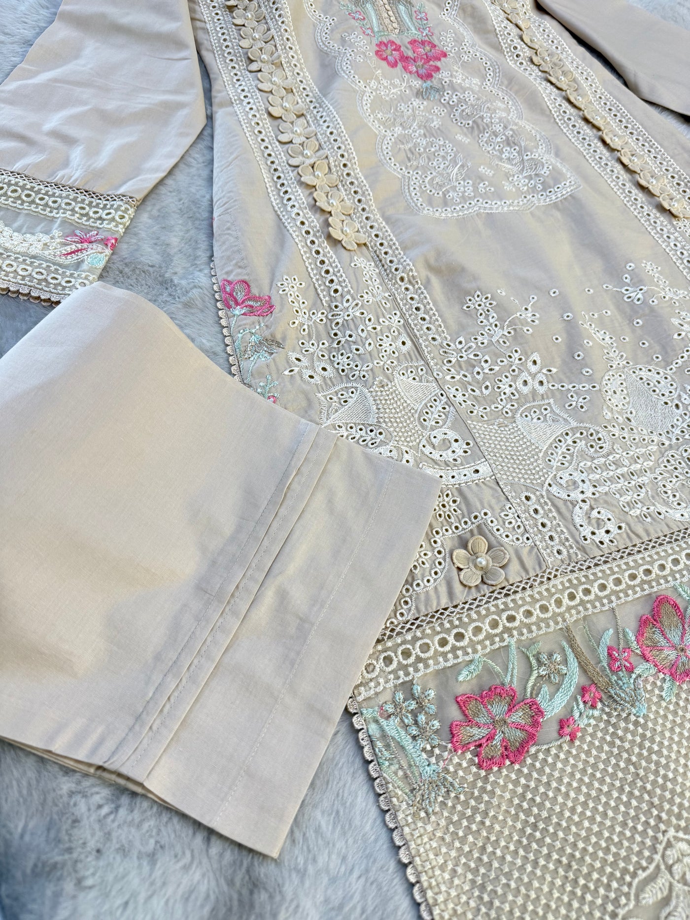 HRM-03 - Readymade Memsaab Formal Cotton Suit - Memsaab Online