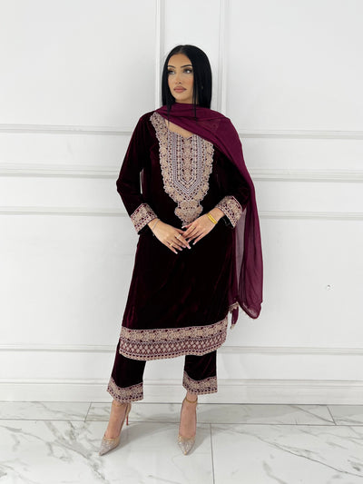 RGZ7112  Readymade Velvet Suit