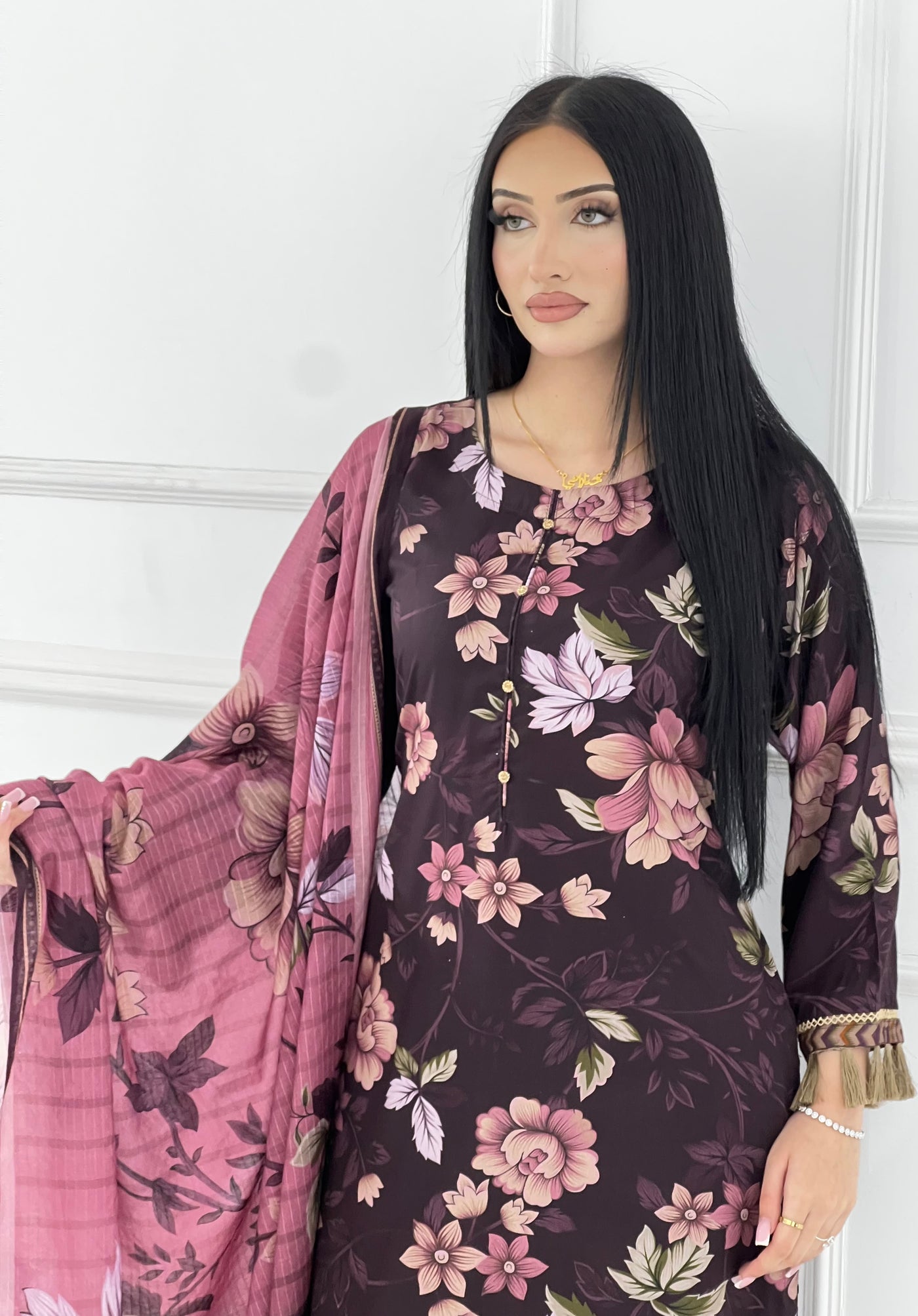 BUT-128- Readymade linen Printed suit 2025 - Memsaab Online