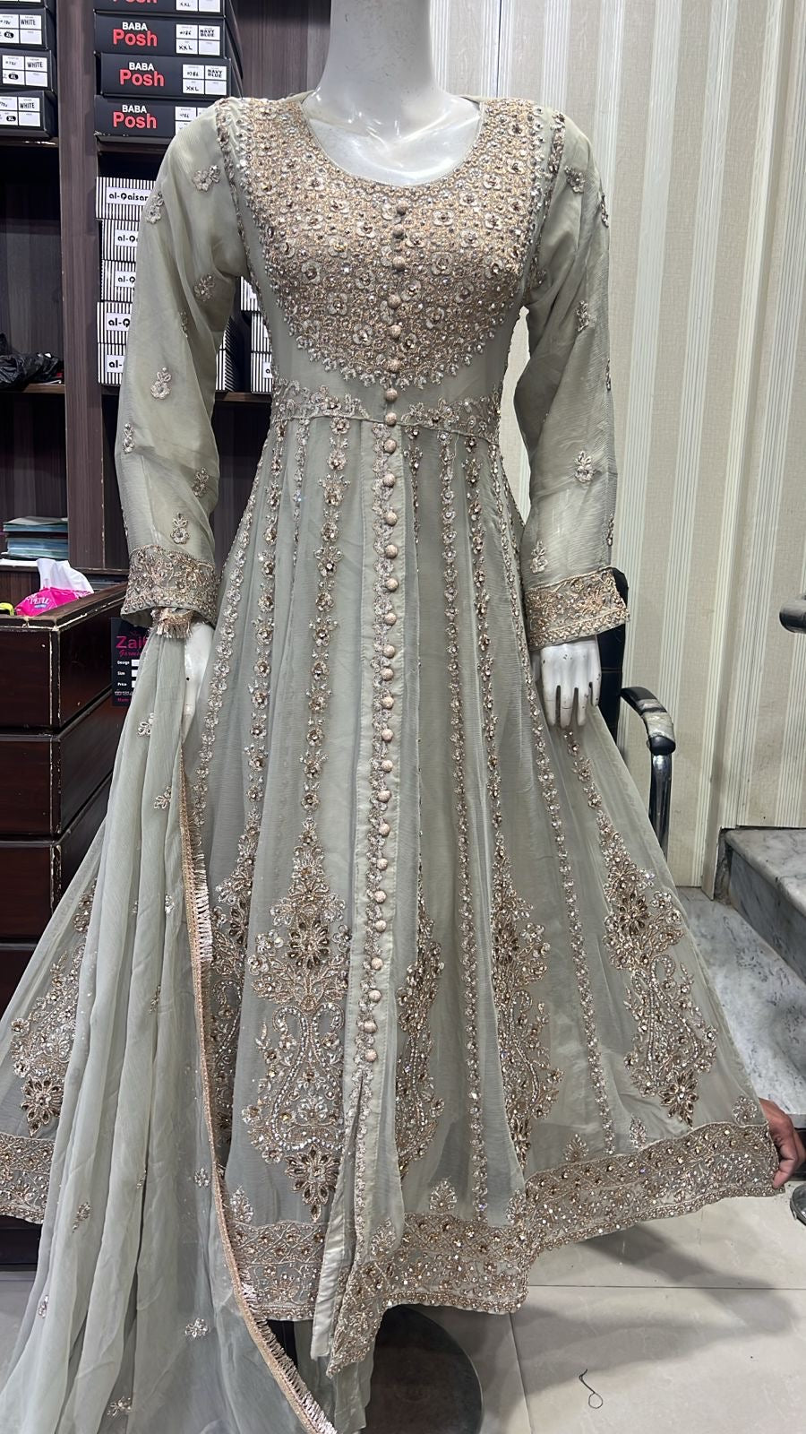 SHAZ1778 - Readymade - Chiffon - Mummy n Me Outfit - Memsaab Online