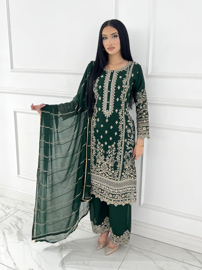 Shaz1903 - Readymade Chiffon Suit - Memsaab Online