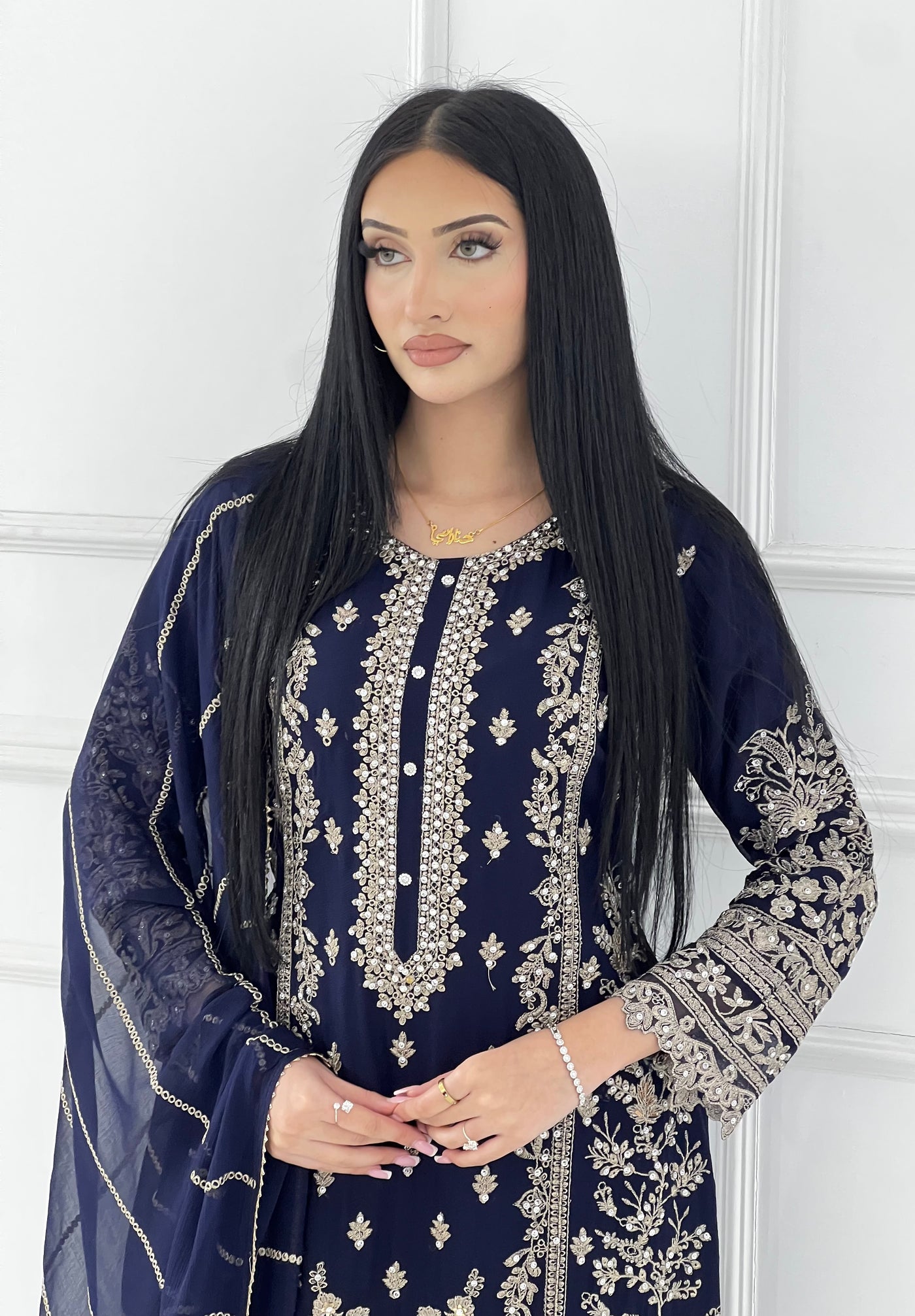 Shaz1903 - Readymade Chiffon Suit - Memsaab Online
