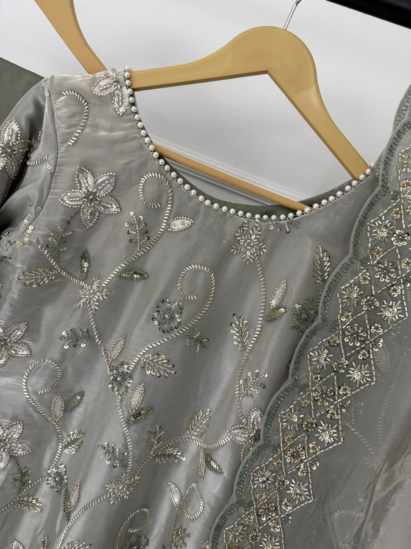 ASBC04 Silk Cutdana Outfit - Memsaab Online