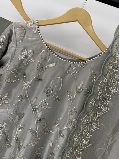 ASBC04 Silk Cutdana Outfit - Memsaab Online