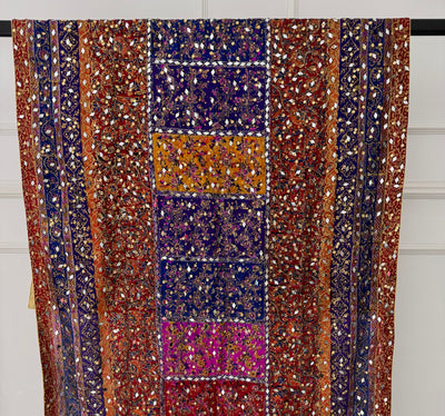 SRB3113 Silk Wedding Duppatta by Sehrish B - Memsaab Online