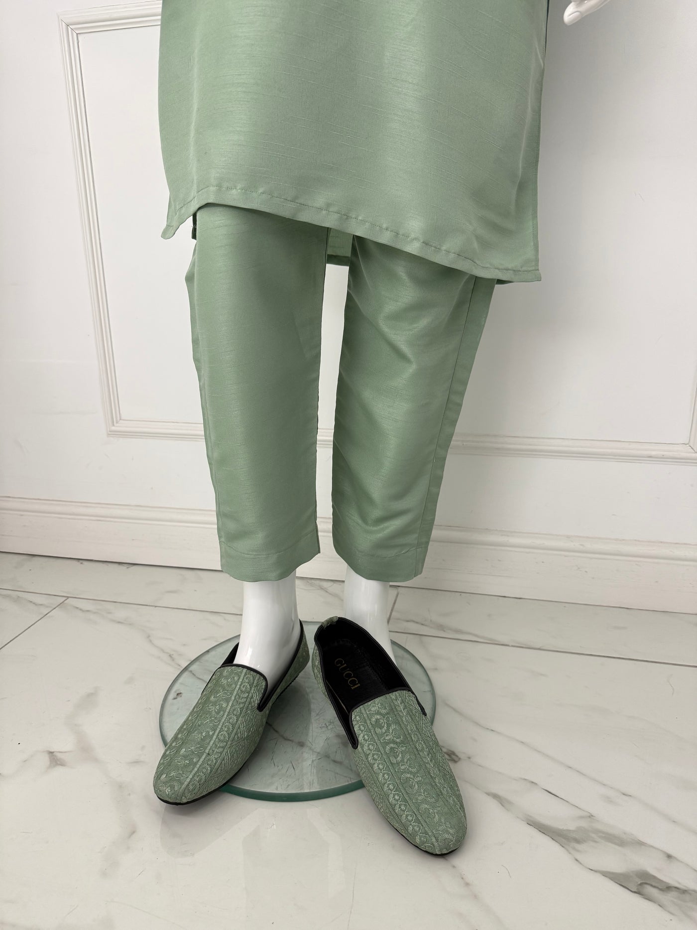 HKF102 Mens Mint Wedding Outfit - Memsaab Online