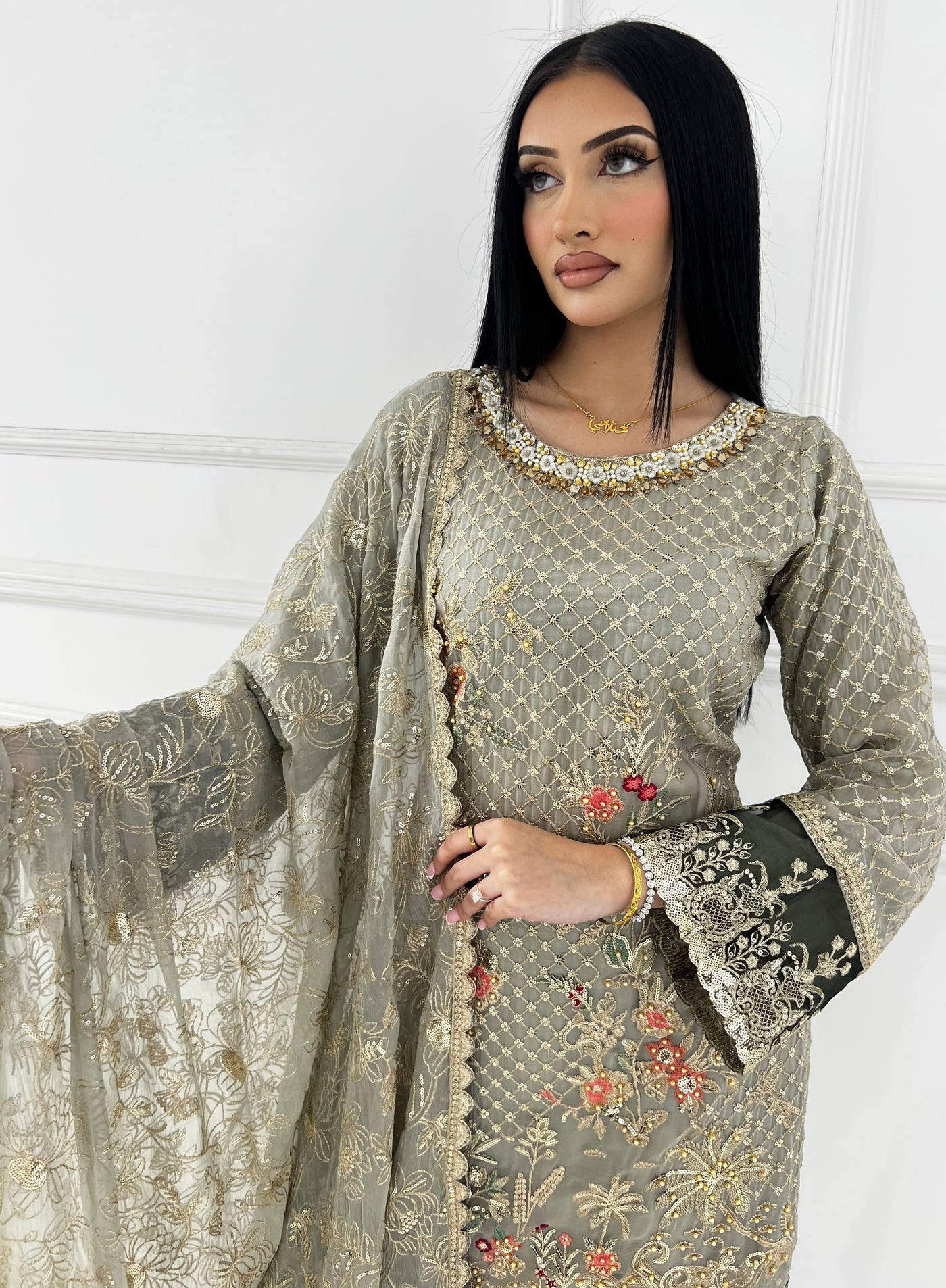PS1162 DIL Readymade Wedding Outfit - Memsaab Online