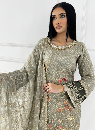 PS1162 DIL Readymade Wedding Outfit - Memsaab Online