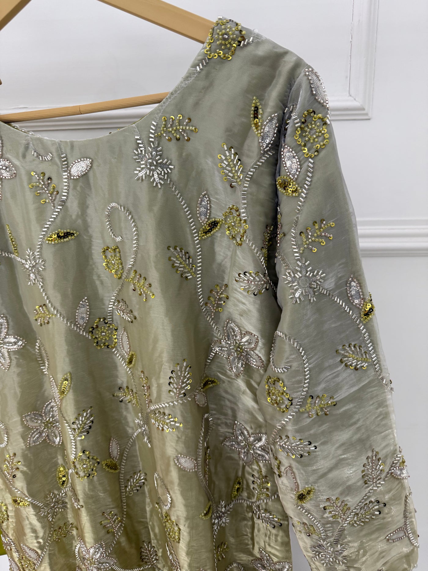 ASBC04 Silk Cutdana Outfit - Memsaab Online