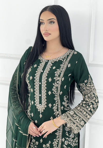 Shaz1903 - Readymade Chiffon Suit - Memsaab Online