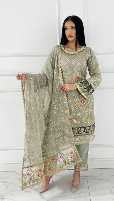 PS1162 DIL Readymade Wedding Outfit - Memsaab Online