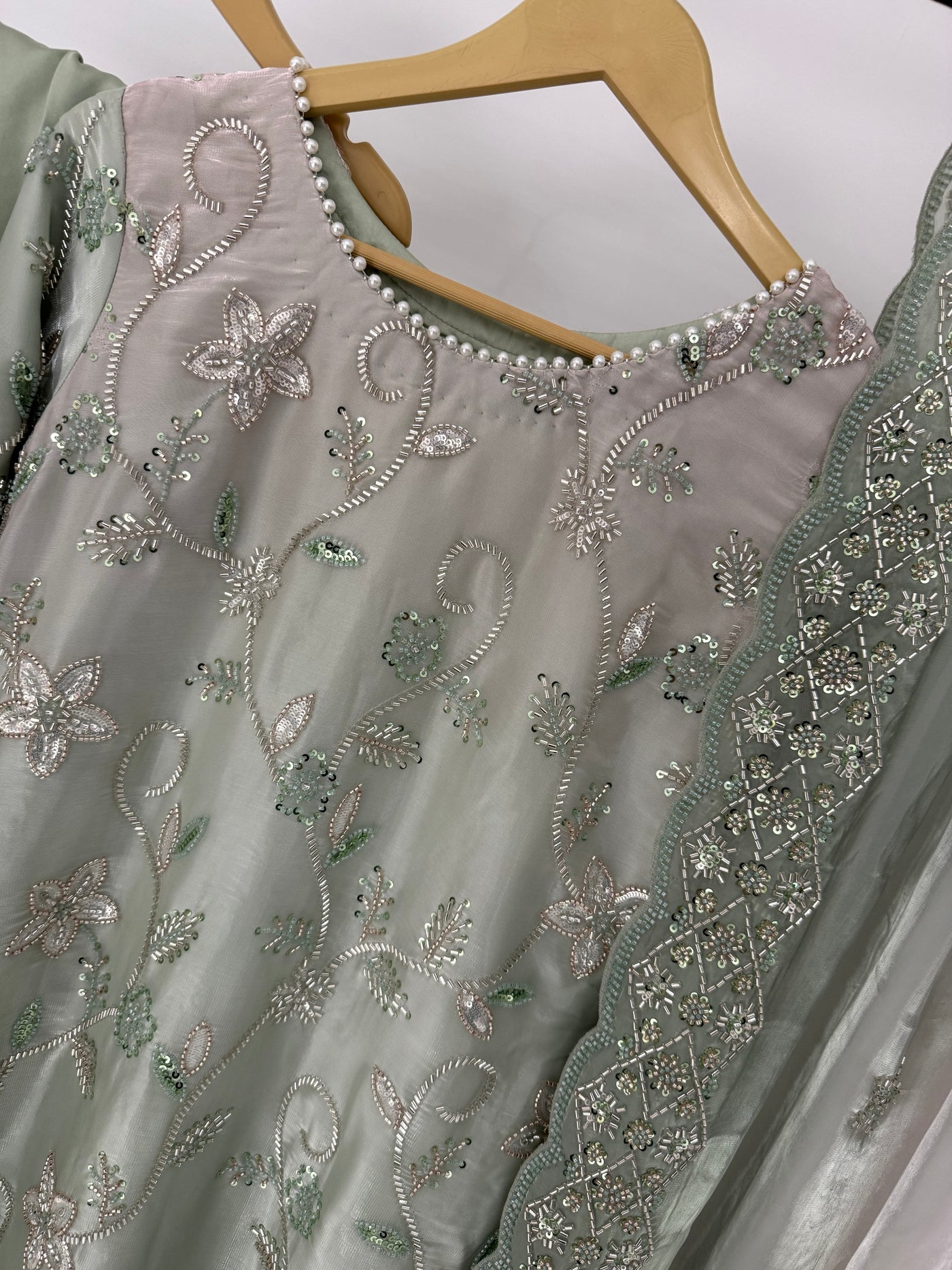 ASBC04 Silk Cutdana Outfit - Memsaab Online