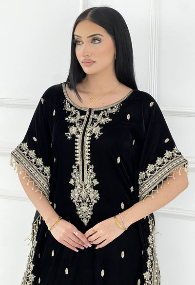 MSRW-01 Shalimi Fancy Jacket Kaftan - Memsaab Online