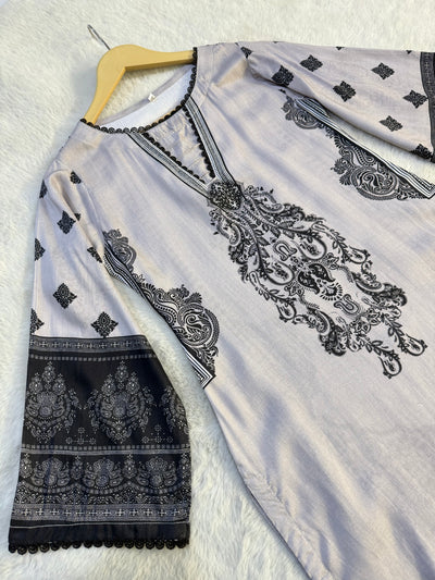 BUT-138- Readymade linen Printed Co-ord 2025 - Memsaab Online