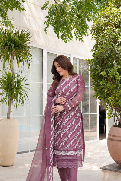 HK312 - Readymade Chiffon Outfit 2025 - Memsaab Online