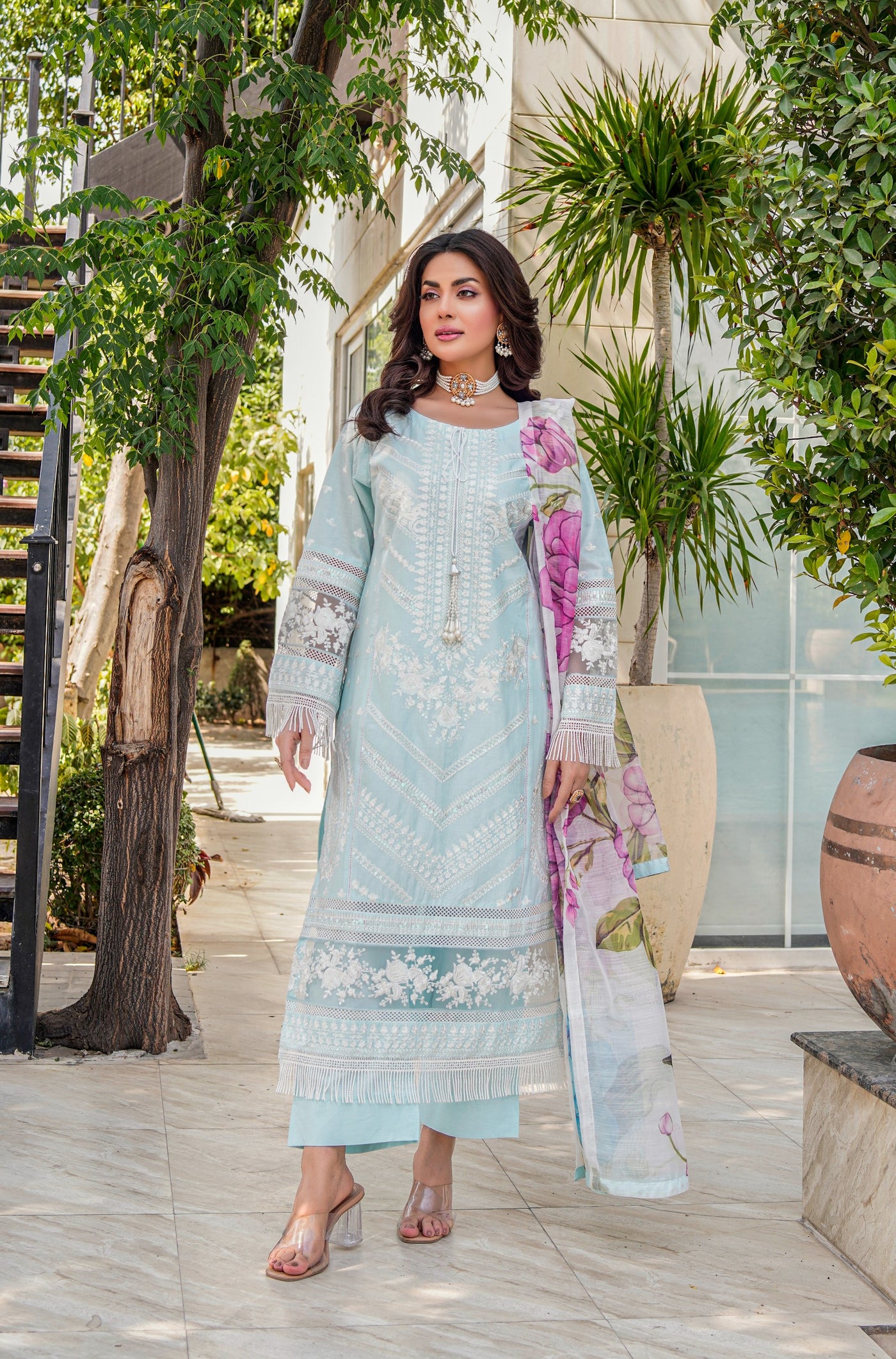 ATR-1129 - Ferozi - Sehrish B Lux Cotton - Memsaab Online