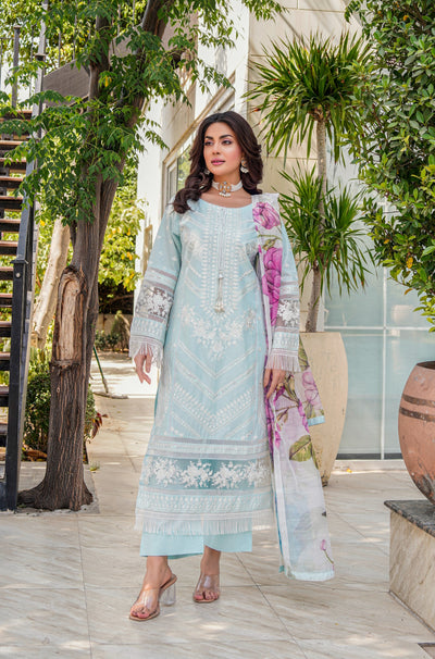 ATR-1129 - Ferozi - Sehrish B Lux Cotton - Memsaab Online
