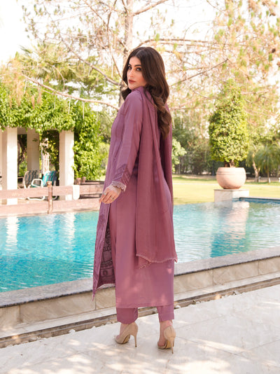 HK314 - Readymade Linen Outfit 2025 - Memsaab Online