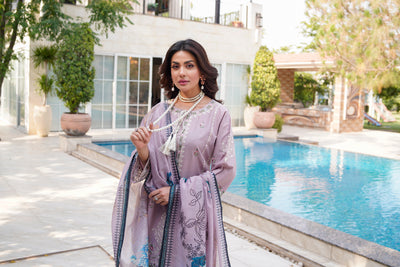 ATR-1146- Lilac - Sehrish B Lux Cotton - Memsaab Online