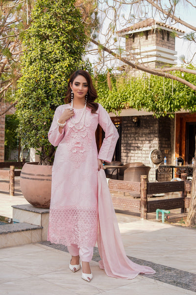 HK313 - Readymade Linen Outfit 2025 - Memsaab Online