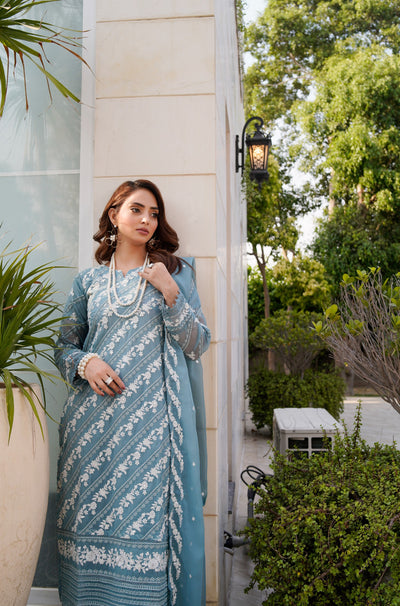 HK312 - Readymade Chiffon Outfit 2025 - Memsaab Online