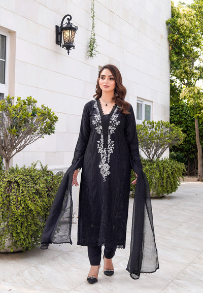 HK314 - Readymade Linen Outfit 2025 - Memsaab Online