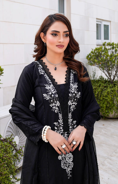 HK314 - Readymade Linen Outfit 2025 - Memsaab Online