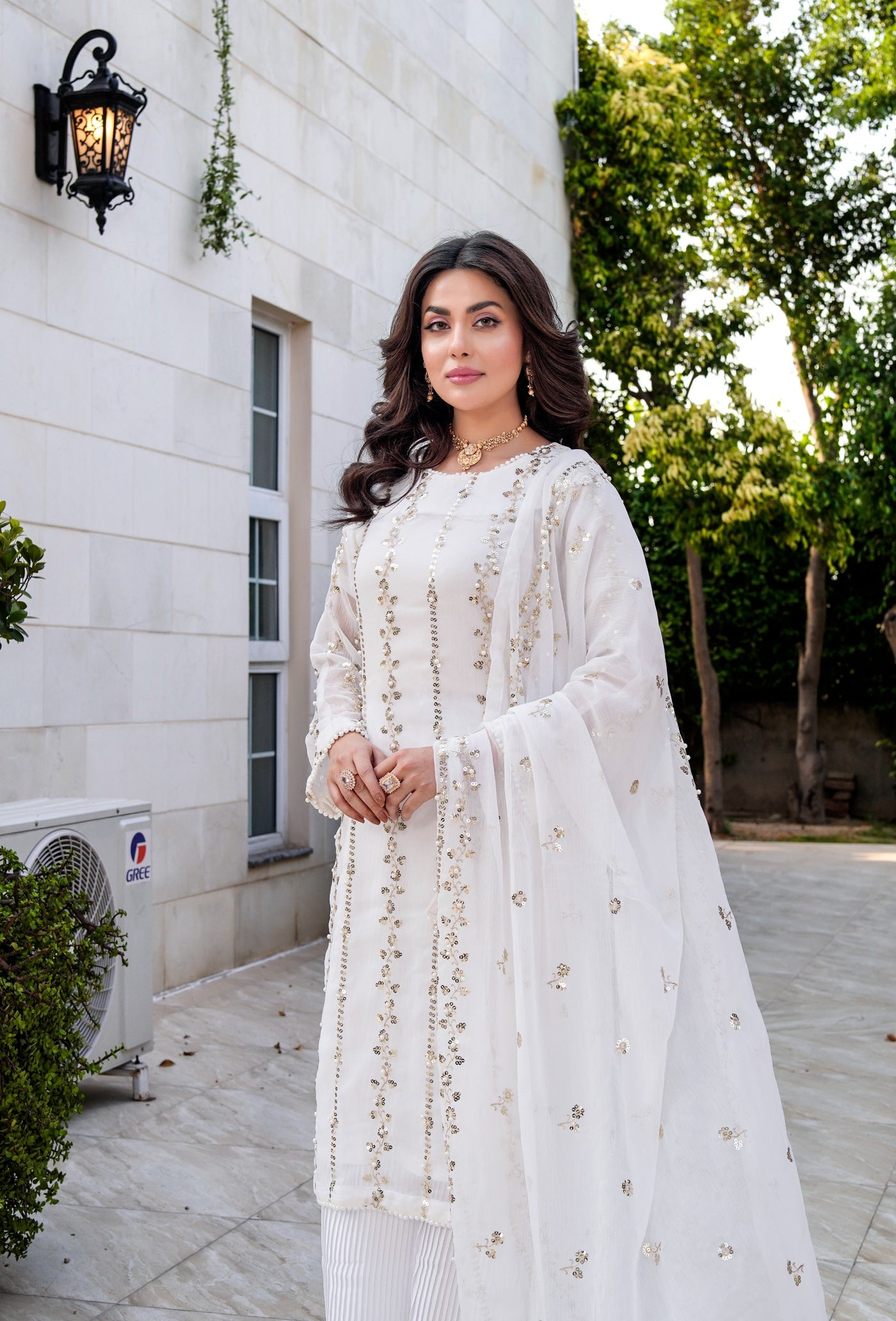 SMR3140 - Readymade - Laraib Chiffon Suit 2025 - Memsaab Online