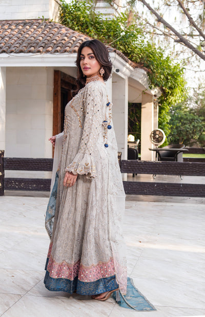 MARW-1603- Skin - Readymade Wedding Wear Outfit - Memsaab Online
