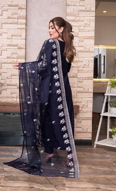 HK311 - Readymade Linen Outfit 2025 - Memsaab Online