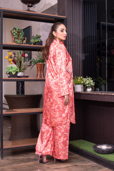 SMR3104 - Readymade Silk 2 Piece Suit - Memsaab Online