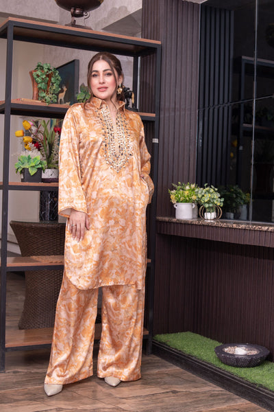 SMR3104 - Readymade Silk 2 Piece Suit - Memsaab Online